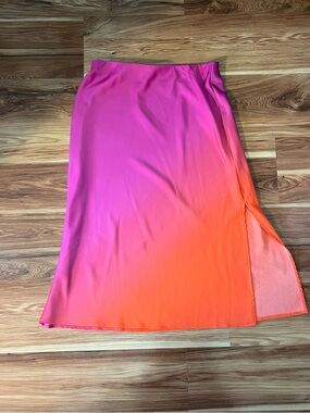 a new day Bright Ombre Skirt
